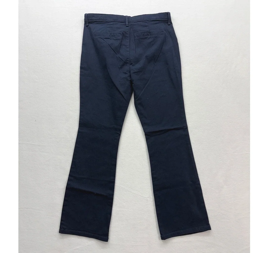 The Children's Place Chino Pants Kids 14‎ Plus Navy Blue Stretch Bootcut School